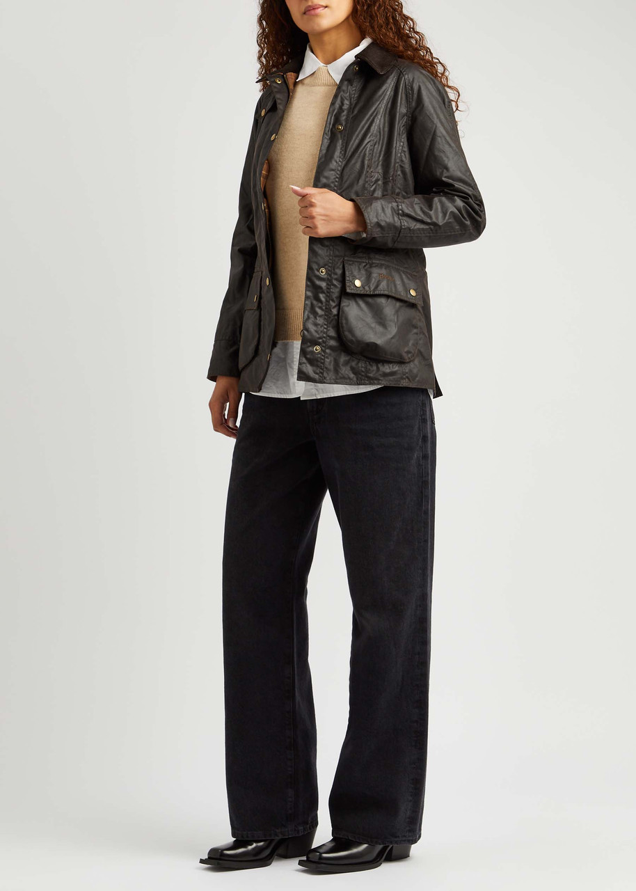 BARBOUR Beadnell waxed cotton jacket | Harvey Nichols