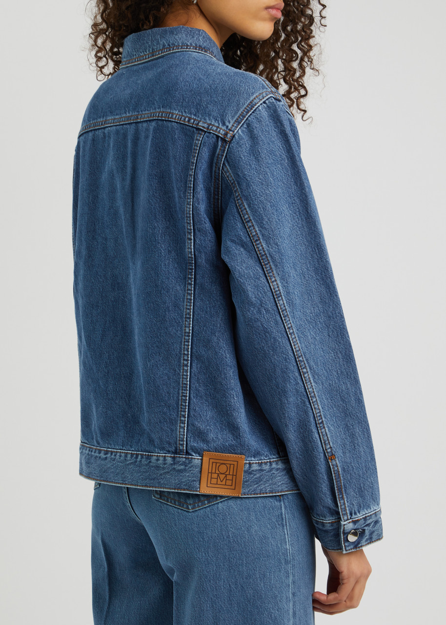 TOTEME Denim jacket | Harvey Nichols