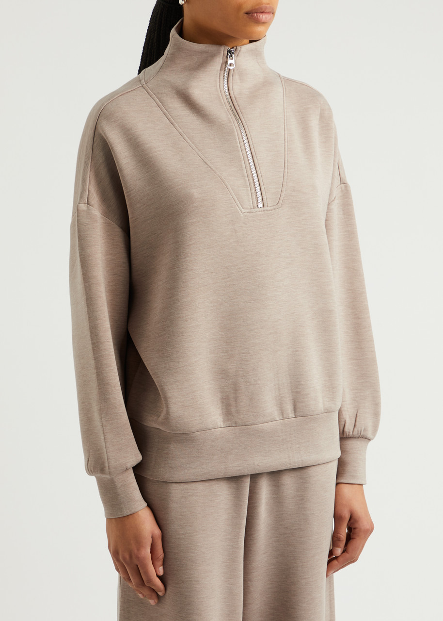 VARLEY Hawley half-zip stretch-jersey sweatshirt | Harvey Nichols