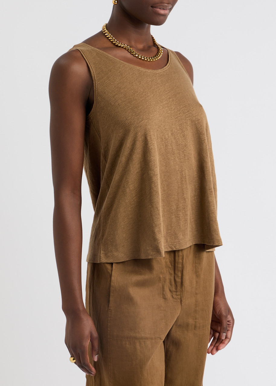 eileen fisher linen tank