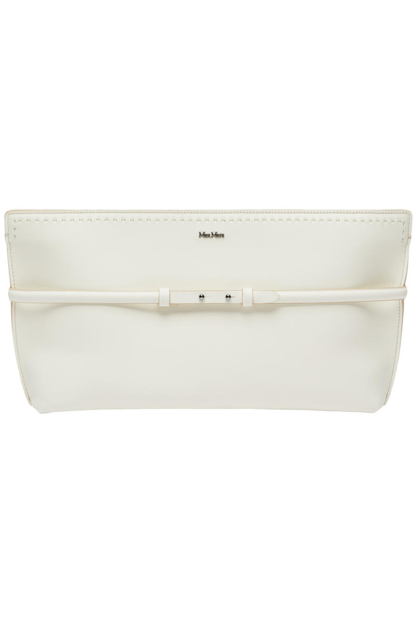 MAX MARA Leather archetipo clutch with wristband | Harvey MAX MARA Leather archetipo clutch with wristband | Harvey