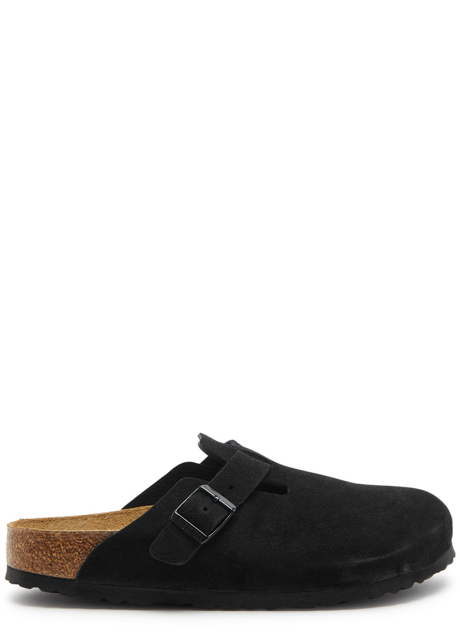 BIRKENSTOCK Boston suede clogs | Harvey Nichols