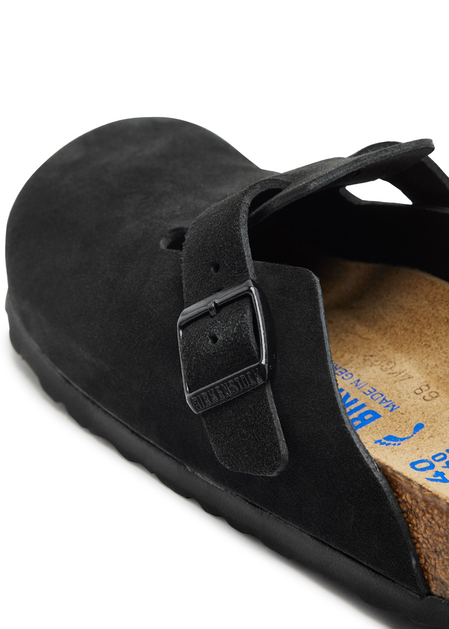 BIRKENSTOCK Boston suede clogs | Harvey Nichols