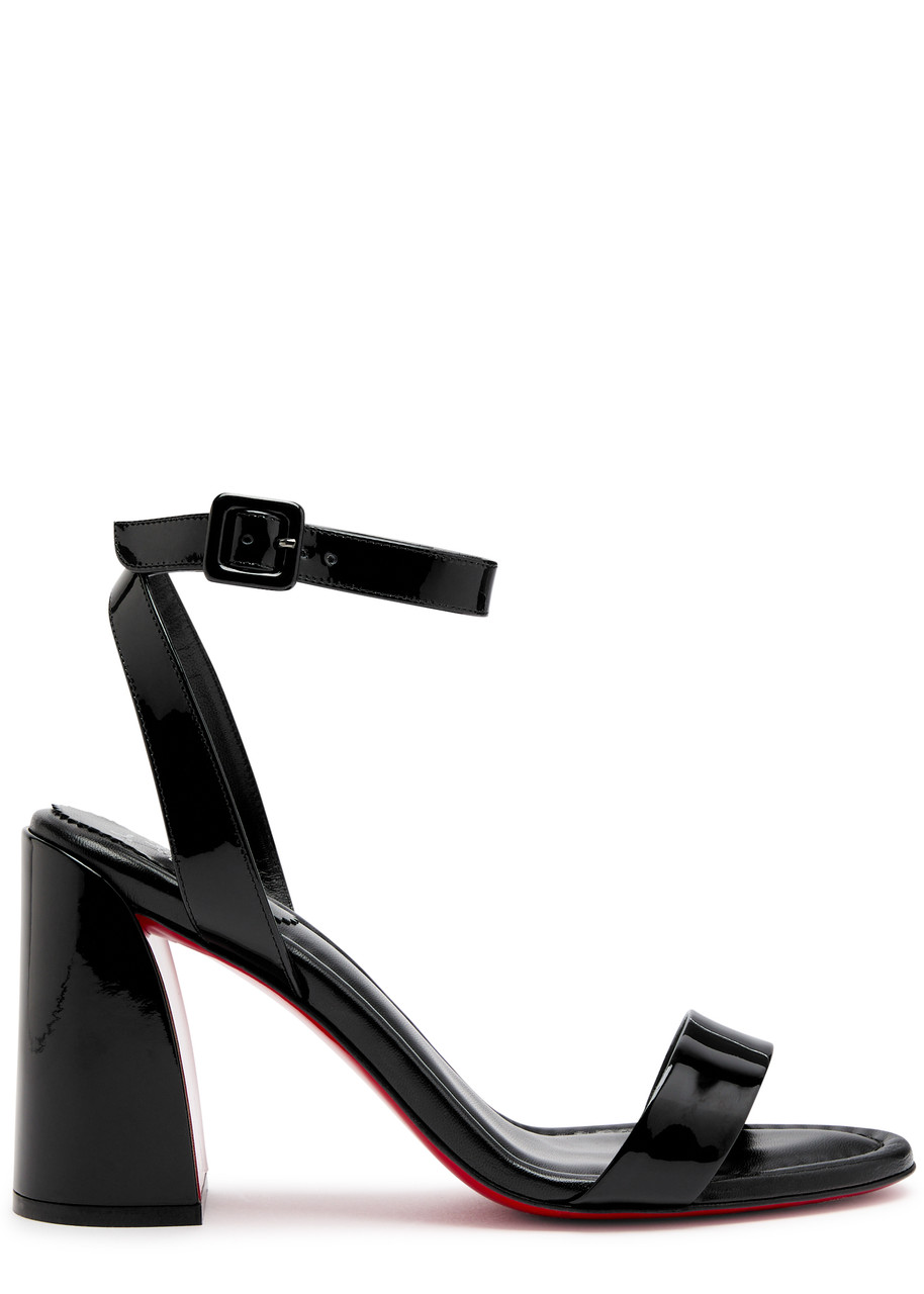 CHRISTIAN LOUBOUTIN Miss Sabina 85 patent leather sandals | Harvey