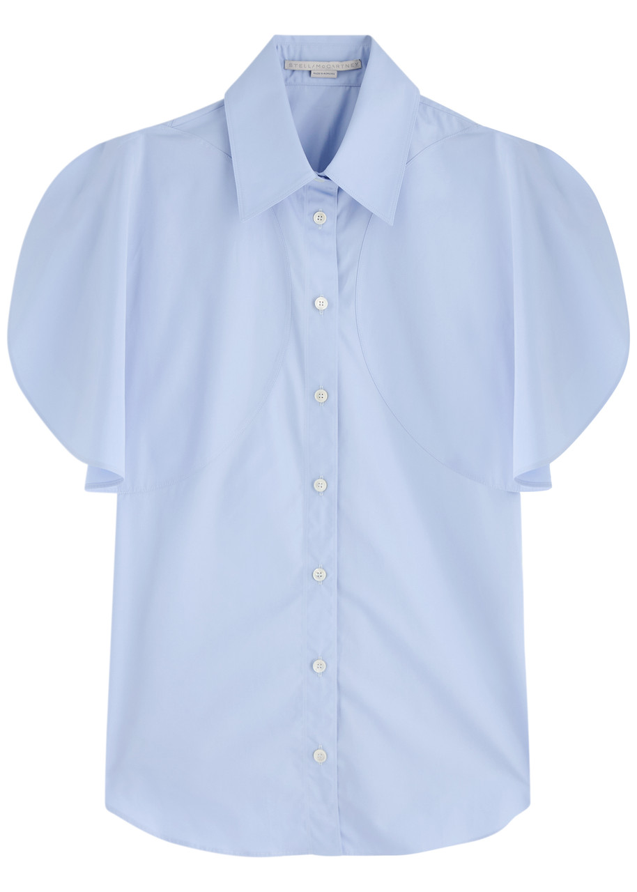 STELLA MCCARTNEY Cotton-poplin shirt | Harvey Nichols