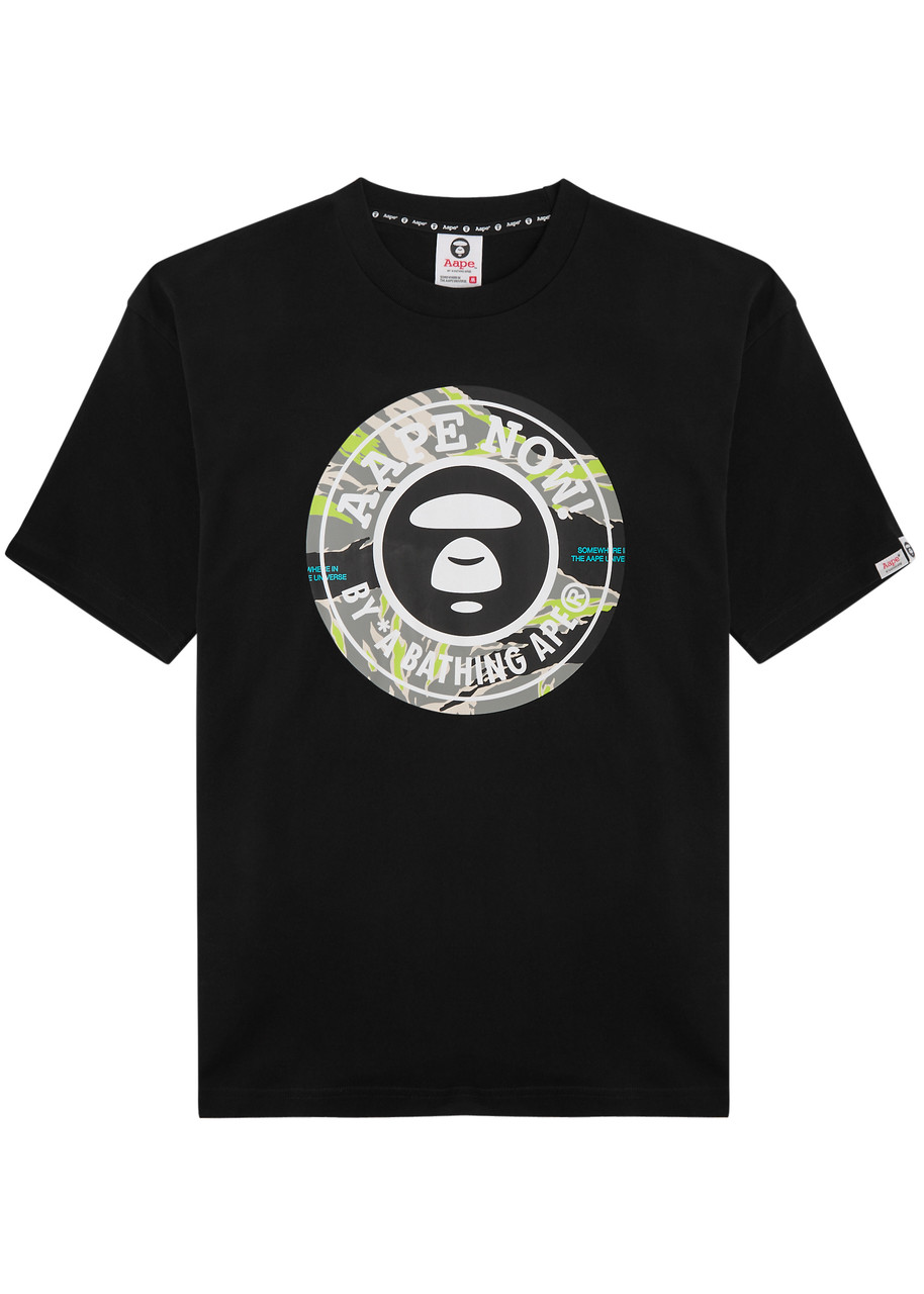 AAPE Logo-print cotton T-shirt | Harvey Nichols