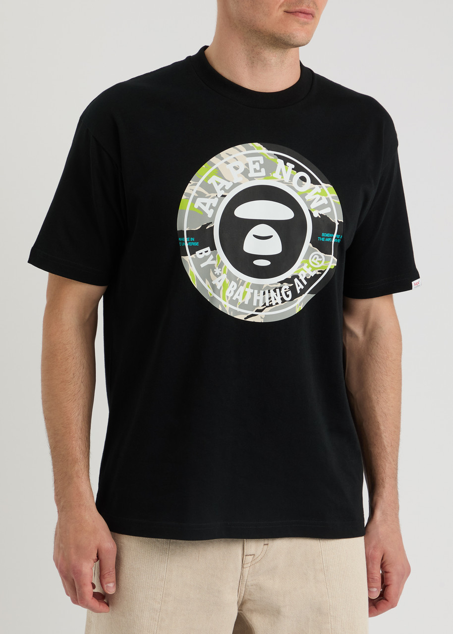 AAPE Logo-print cotton T-shirt | Harvey Nichols