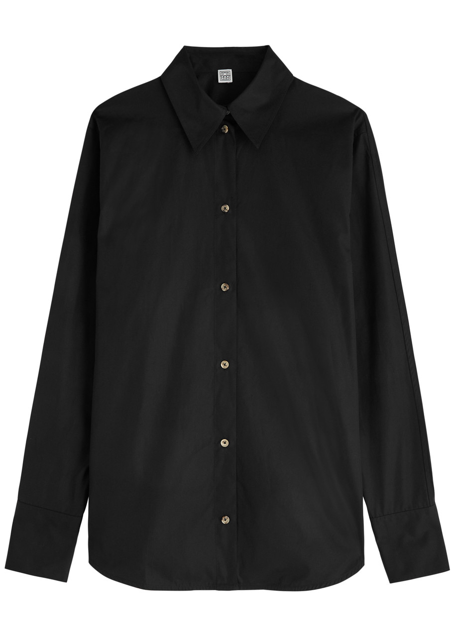 TOTEME シャツ　美品 TOTEME Cotton-poplin shirt | Harvey Nichols