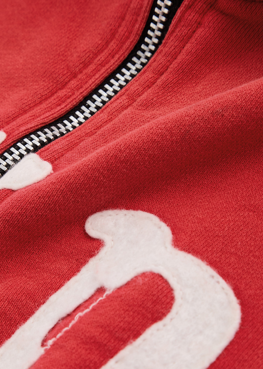 SAINT MXXXXXX Saint logo half-zip cotton sweatshirt | Harvey Nichols