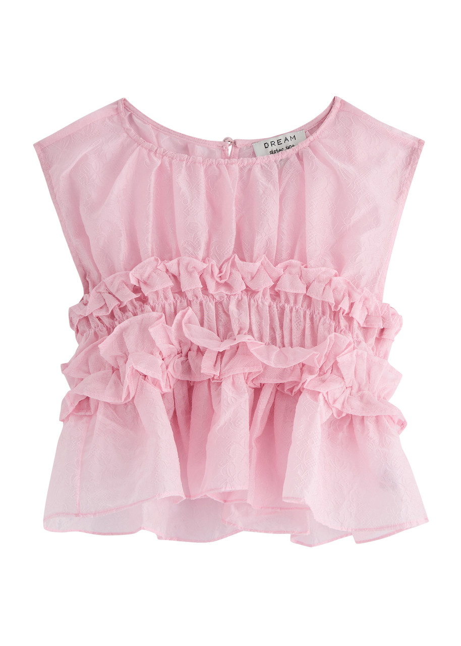 Countess tulle top SISTER JEAN SISTER JANE Brooke ruffled floral