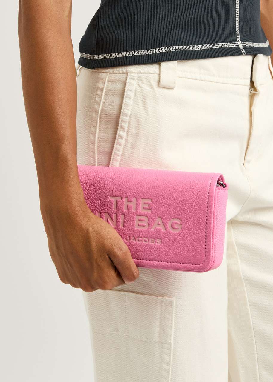 バッグ MARC JACOBS THE MINI BAG Petal Pink Marc Jacobs The Leather Mini Bag in Petal Pink | REVOLVE