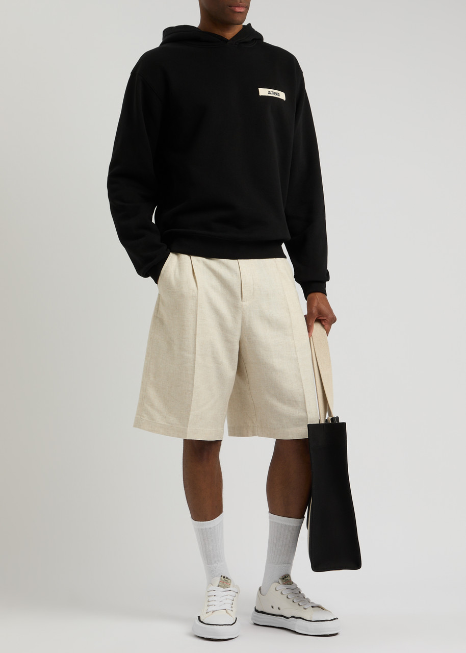 JACQUEMUS Le Hoodie Gros Grain cotton sweatshirt Harvey Nichols