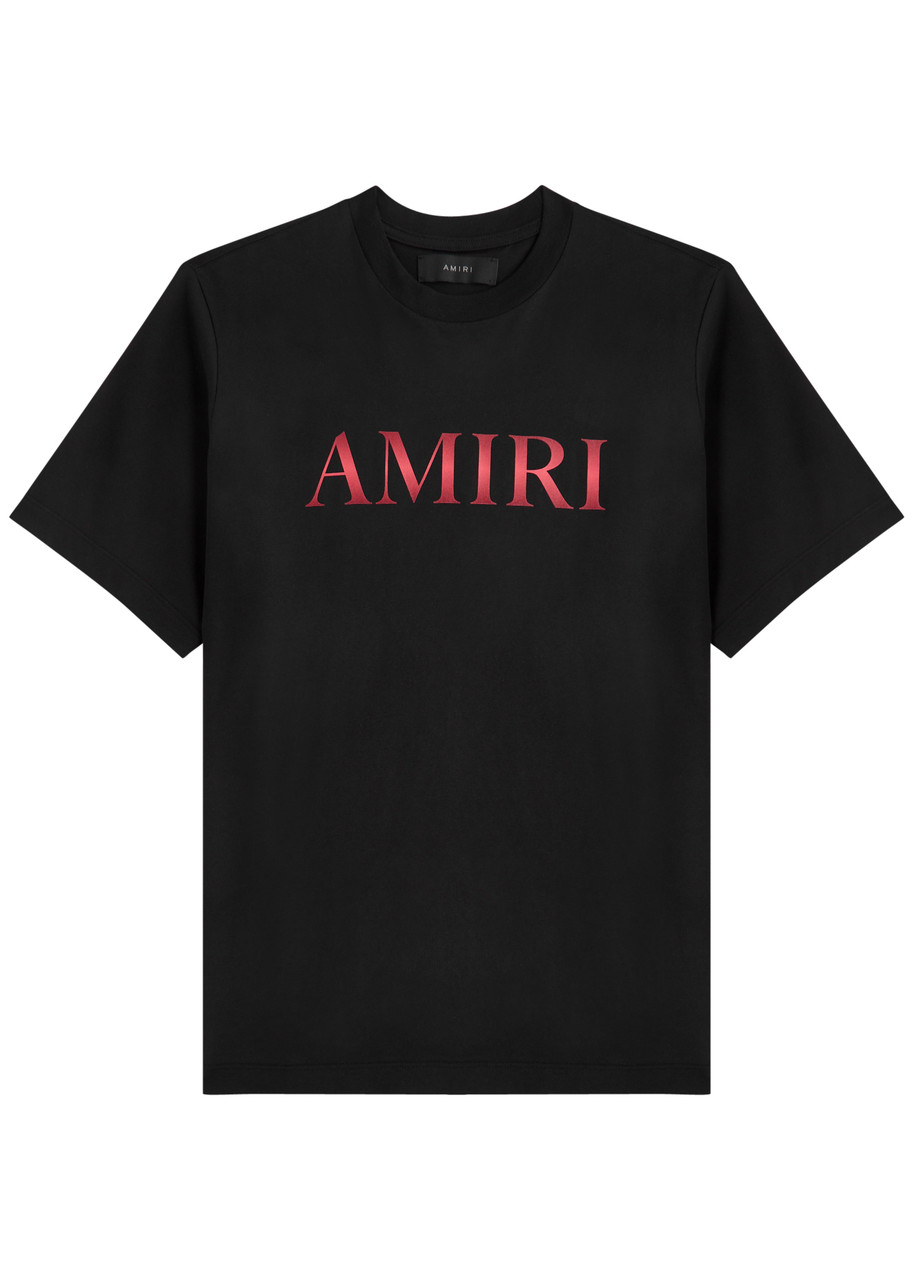 AMIRI Logo-print cotton T-shirt | Harvey Nichols