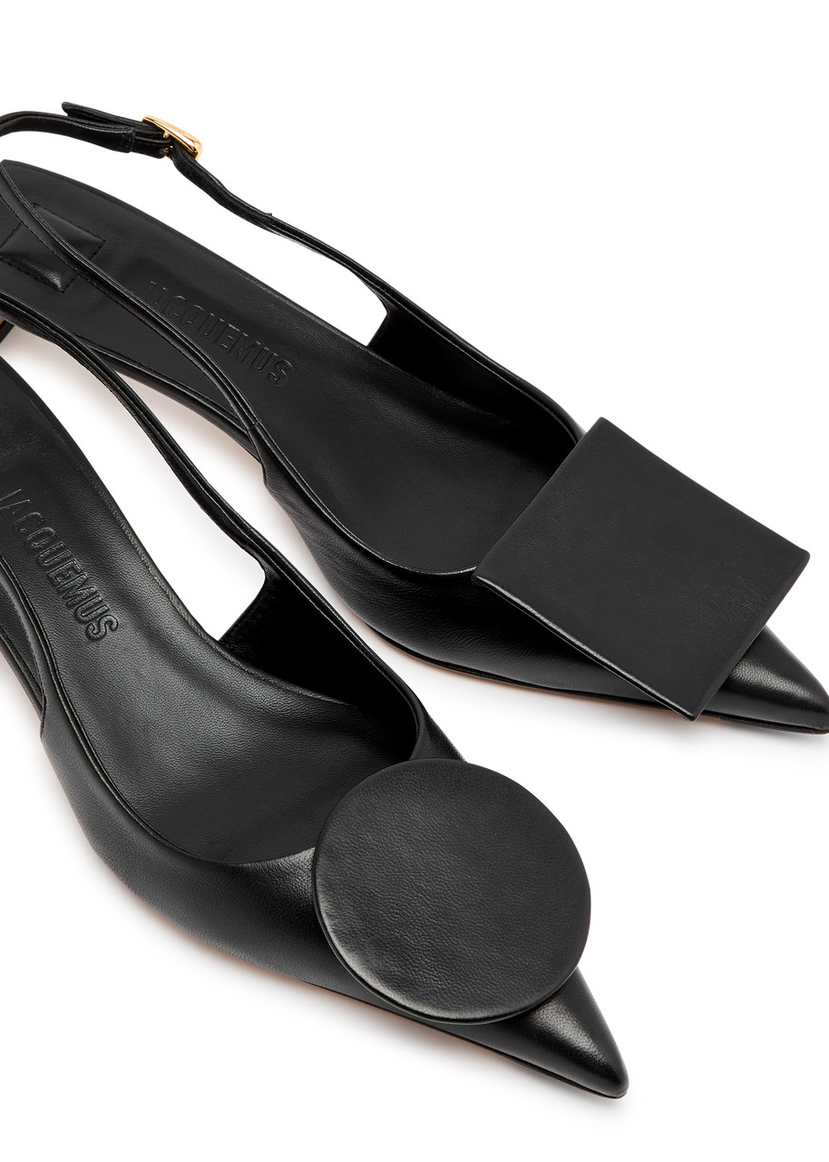 Jacquemus Les Slingbacks Duelo leather pumps - High Heels Jacquemus Les Slingbacks Duelo leather pumps - High Heels