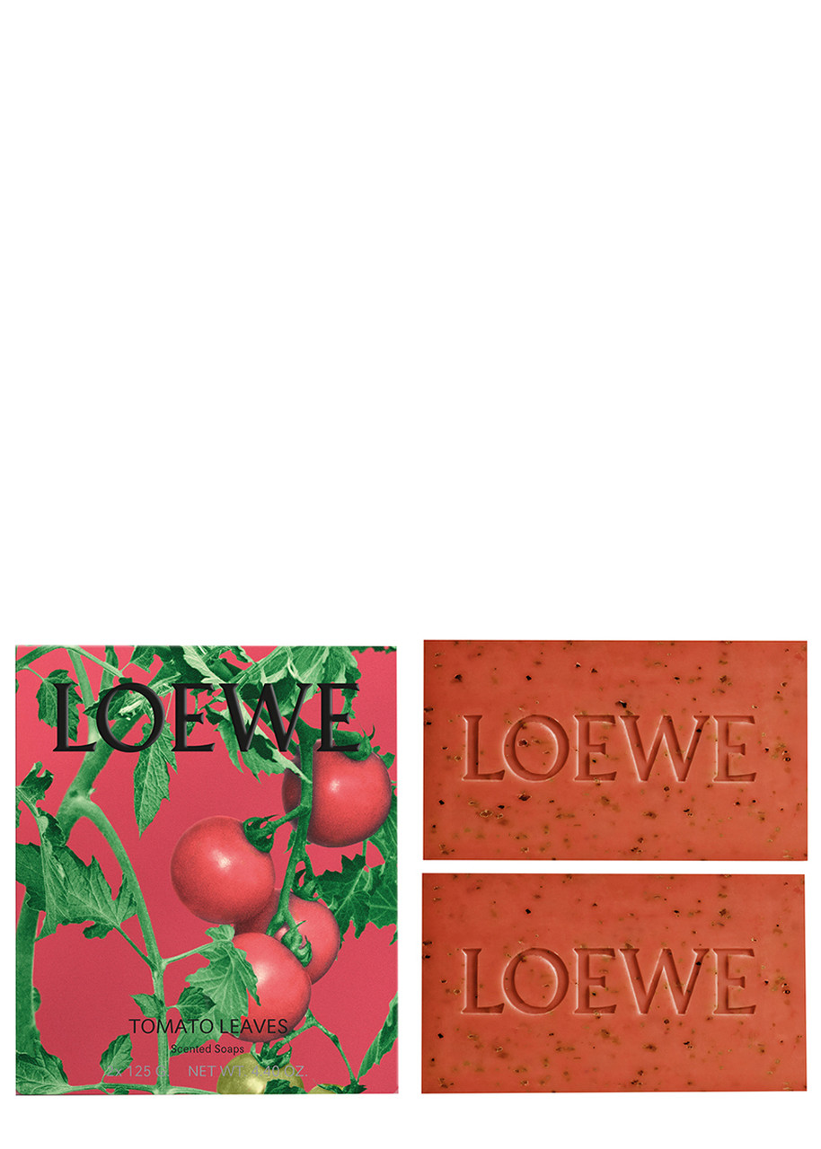 LOEWE Tomato Leaves Solid Soap Duo 2x125g | Harvey Nichols