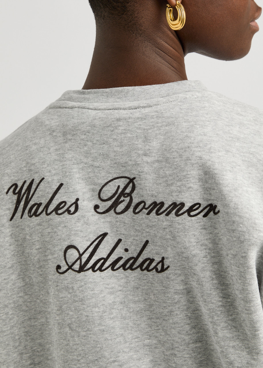 ADIDAS X WALES BONNER Logo jersey sweatshirt | Harvey Nichols ADIDAS X WALES BONNER Logo jersey sweatshirt | Harvey Nichols