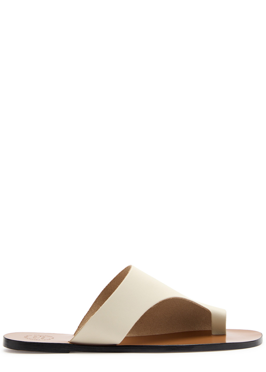 ATP ATELIER Rosa leather thong sandals Harvey Nichols