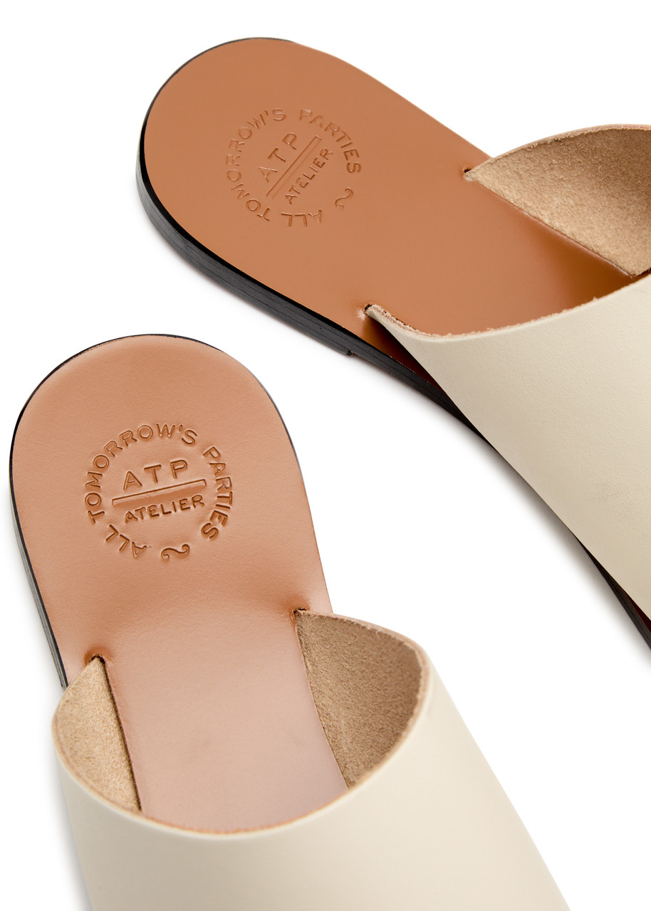 ATP Atelier Leather Slides - Women's 41