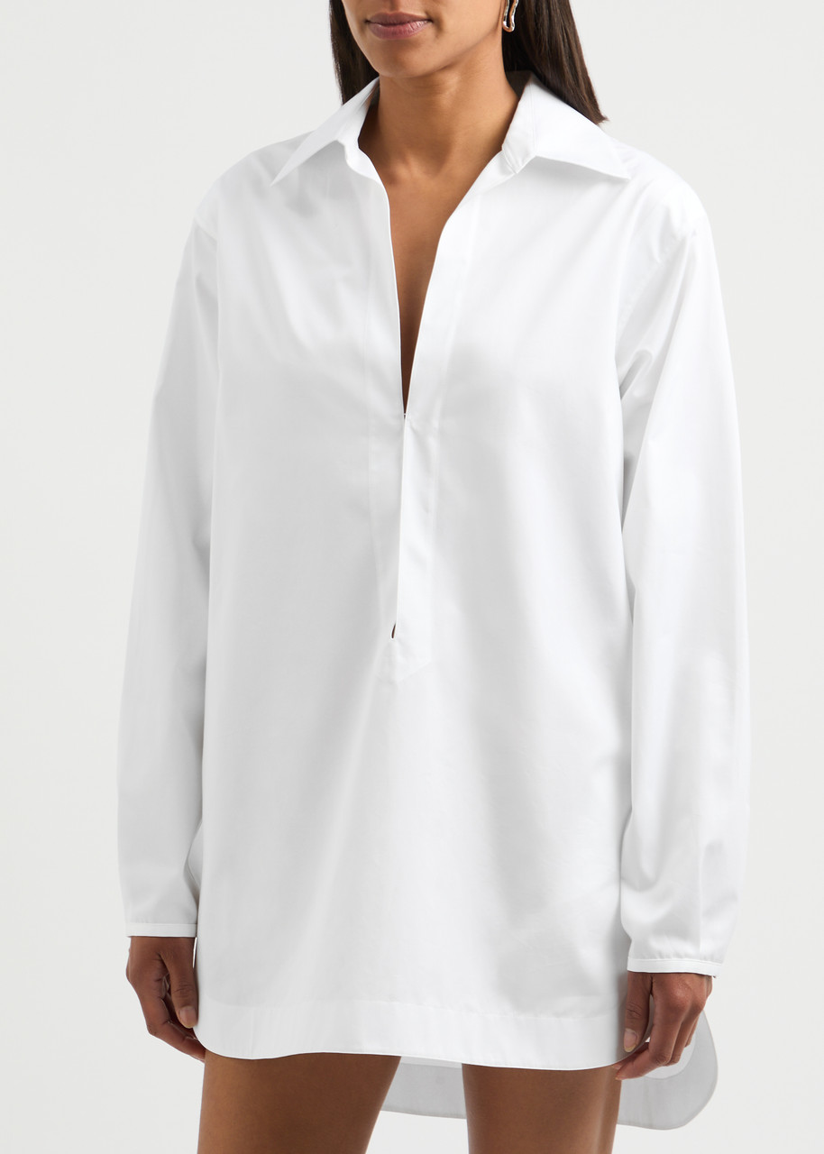 ワンピース Alaia Alaia Tunic Chemisier Mini ALAÏA Cotton-poplin mini tunic dress | Harvey Nichols