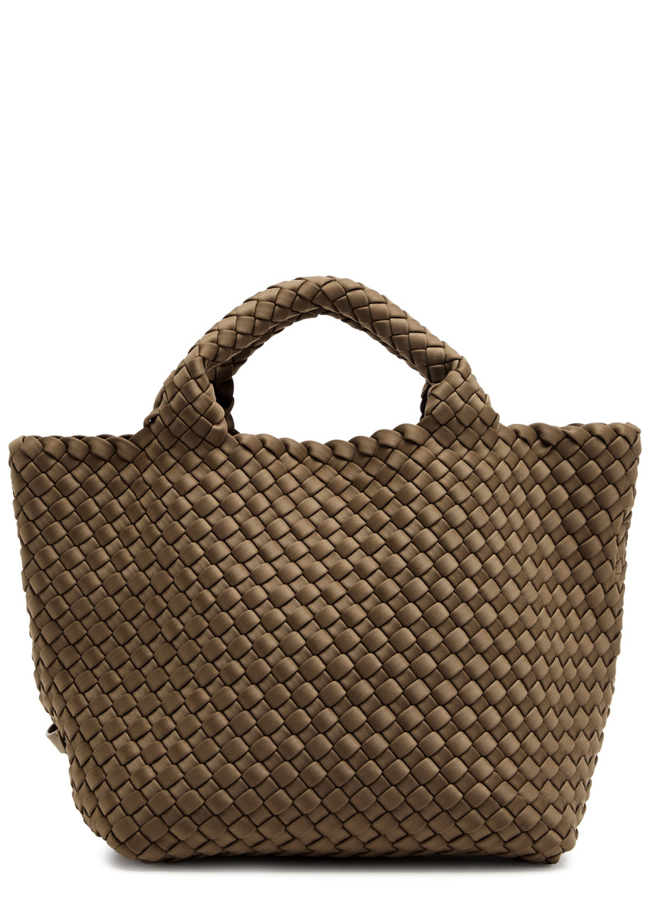 カモコIENA NAGHEDI St Barths small Tote NAGHEDI St Barths small woven tote | Harvey Nichols