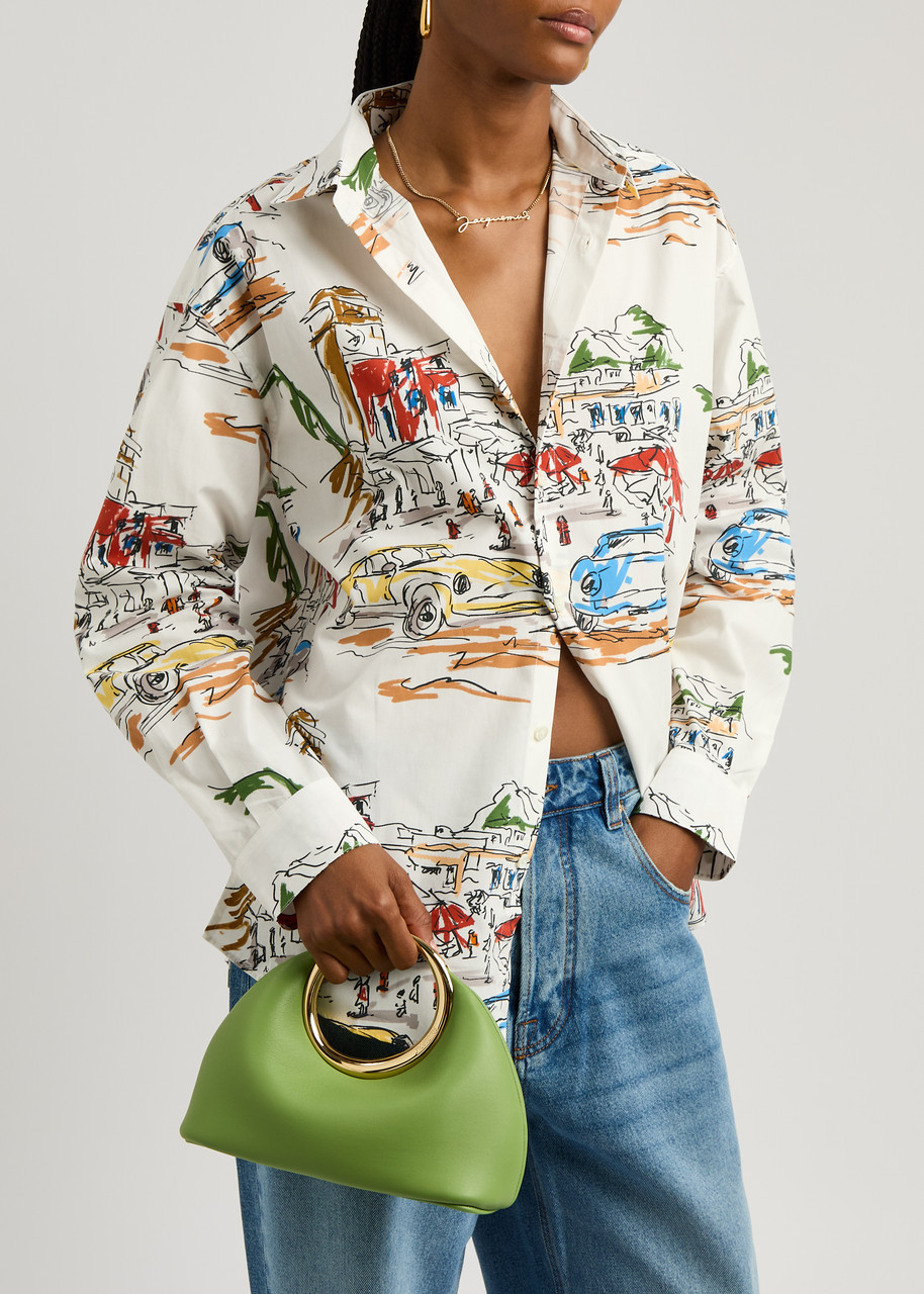 【Jacquemus】LE PETIT CALINO◆241BA3953233 Jacquemus Le Petit Calino Ring Top-Handle Bag - Bergdorf Goodman