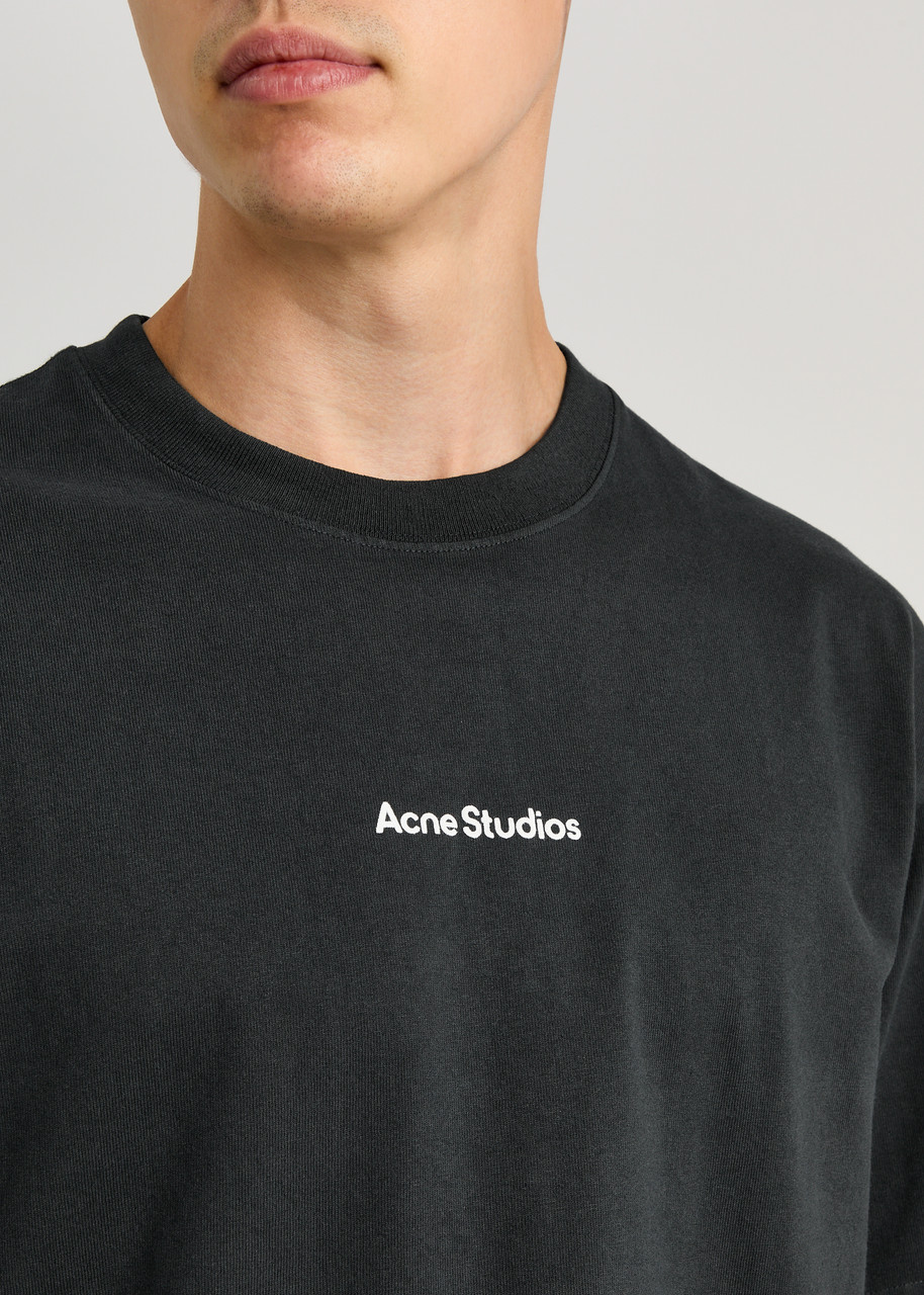 ACNE STUDIOS Logo-print cotton T-shirt | Harvey Nichols