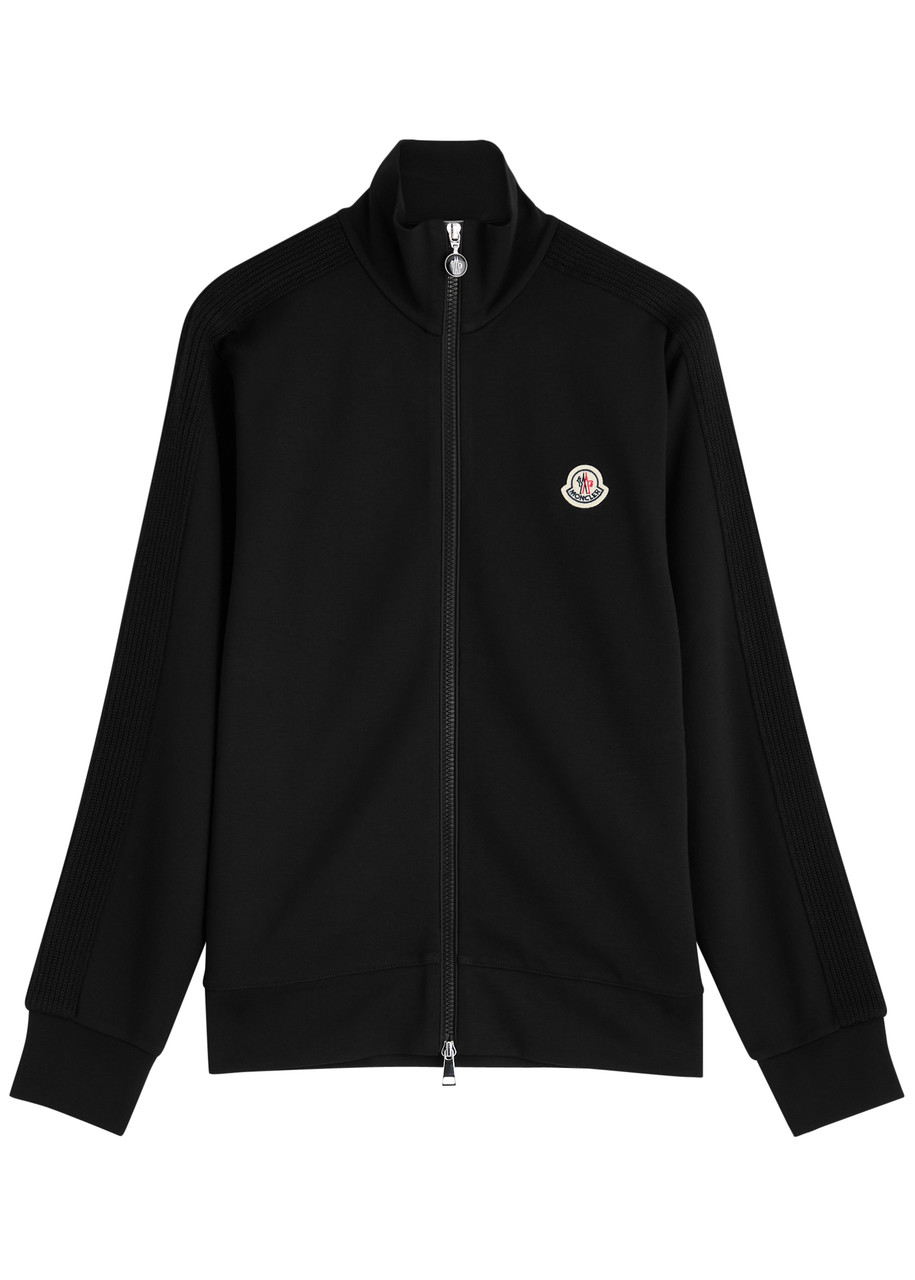 MONCLER Logo stretch-jersey sweatshirt | Harvey Nichols