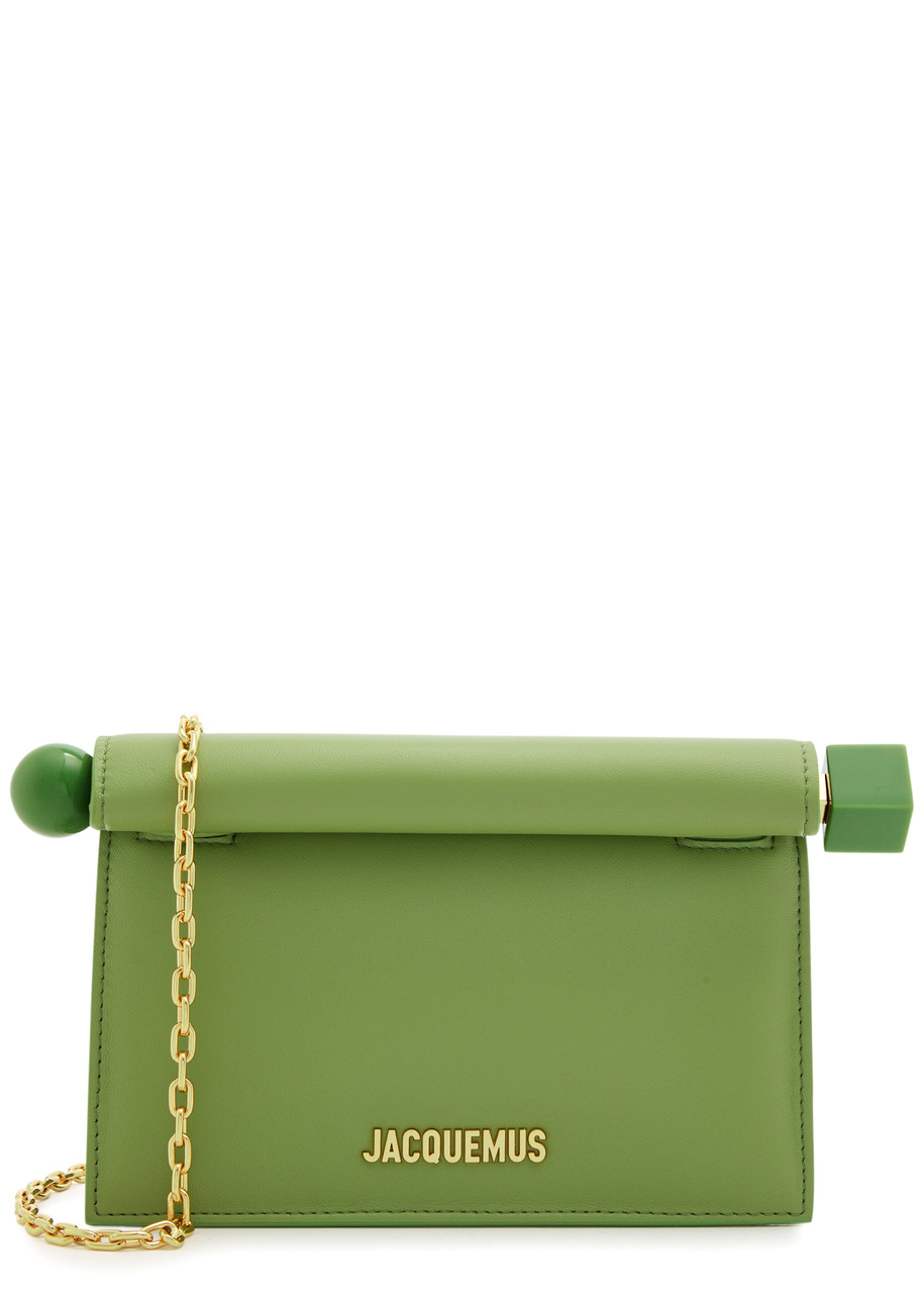 JACQUEMUS La Petite Pochette Rond leather clutch Harvey Nichols