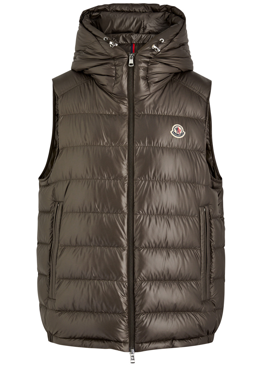 MONCLER Barant quilted shell gilet Harvey Nichols