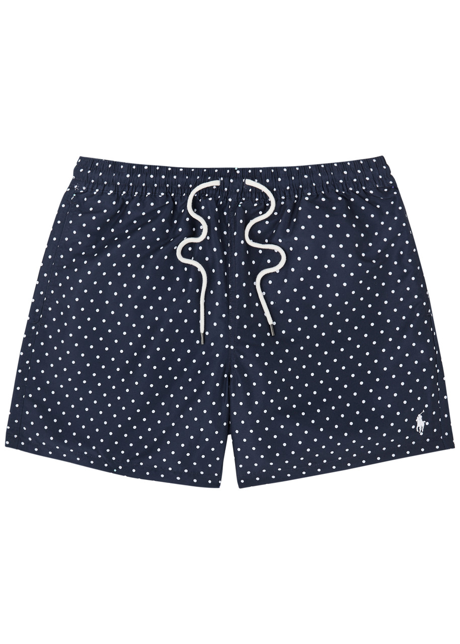 POLO RALPH LAUREN Polka-dot print shell swim shorts Harvey Nichols