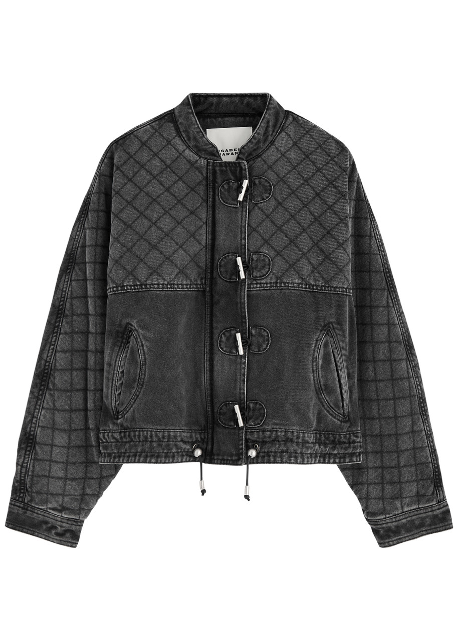 Isabel Marant セリアニー キルティング デニムジャケット ISABEL MARANT Celiany quilted denim jacket | NET-A-PORTER