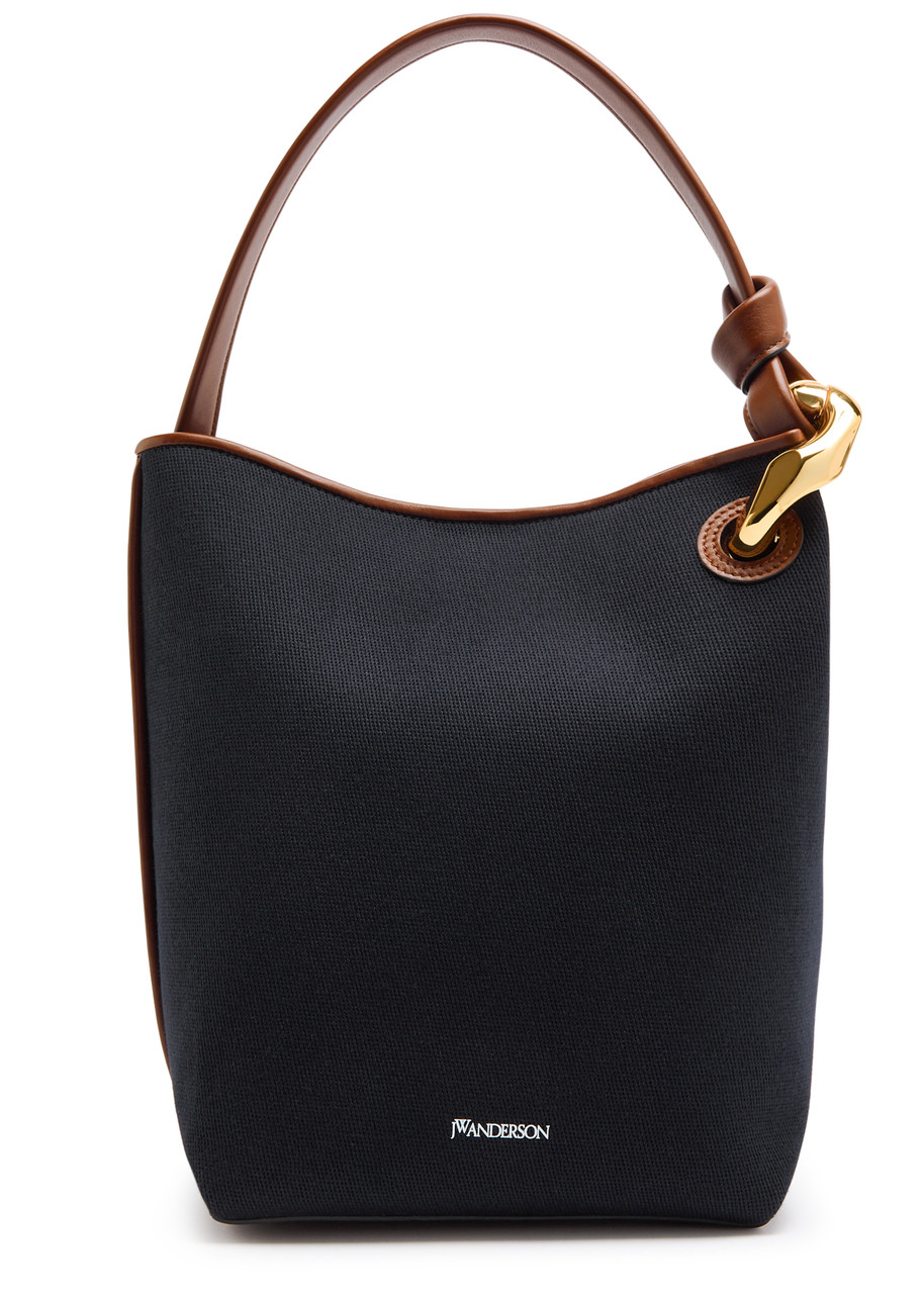 JW ANDERSON Corner Bucket canvas top handle bag | Harvey Nichols