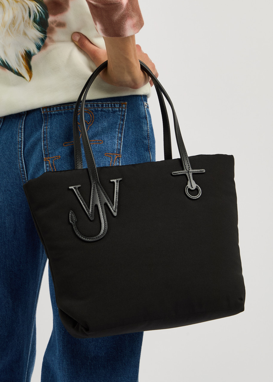 JW ANDERSON｜ (Small Puffy Anchor Tote Bag (HB0653-FA038 JW Anderson Women's Small Puffy Anchor Tote in Black JW Anderson