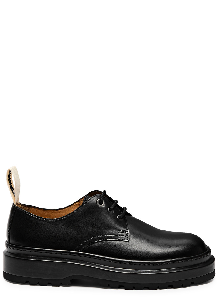 jacquemus デッキシューズサイズ41 JACQUEMUS Les Derbies Pavane leather Derby shoes | Harvey Nichols