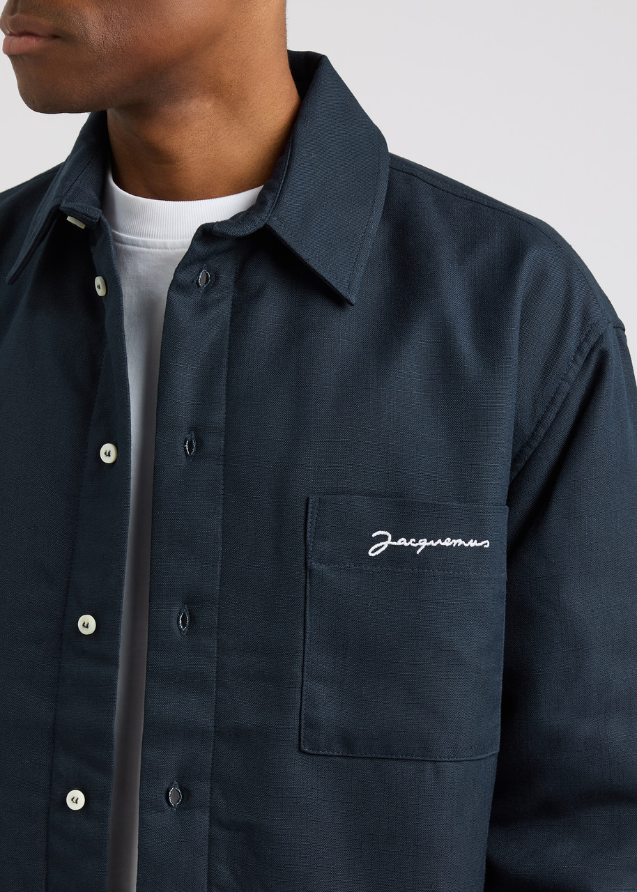 JACQUEMUS La Chemise Boulanger padded overshirt | Harvey Nichols