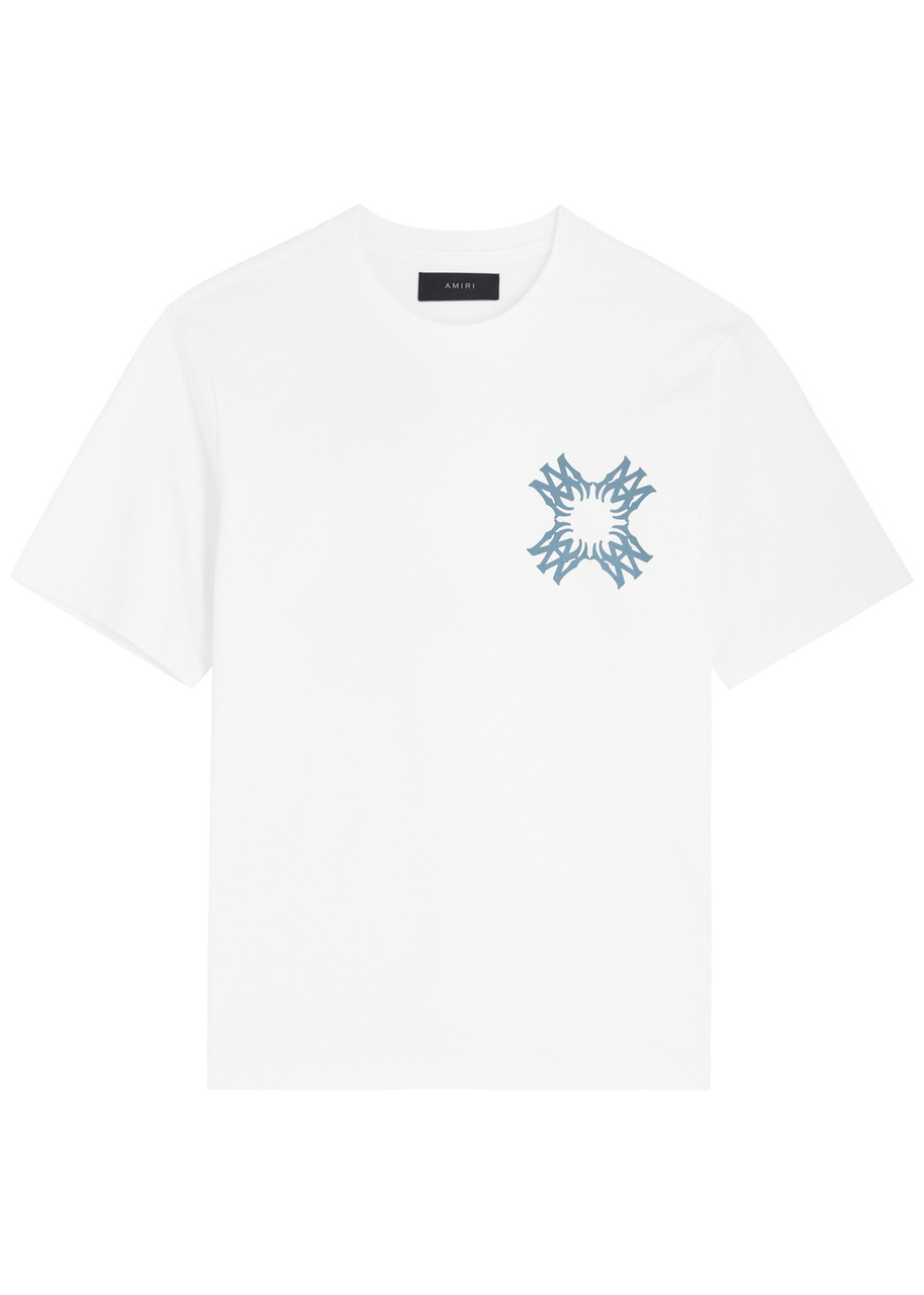 【AMIRI】 MA クアッド クリスタル Tシャツ AMIRI MA Quad printed cotton T-shirt | Harvey Nichols