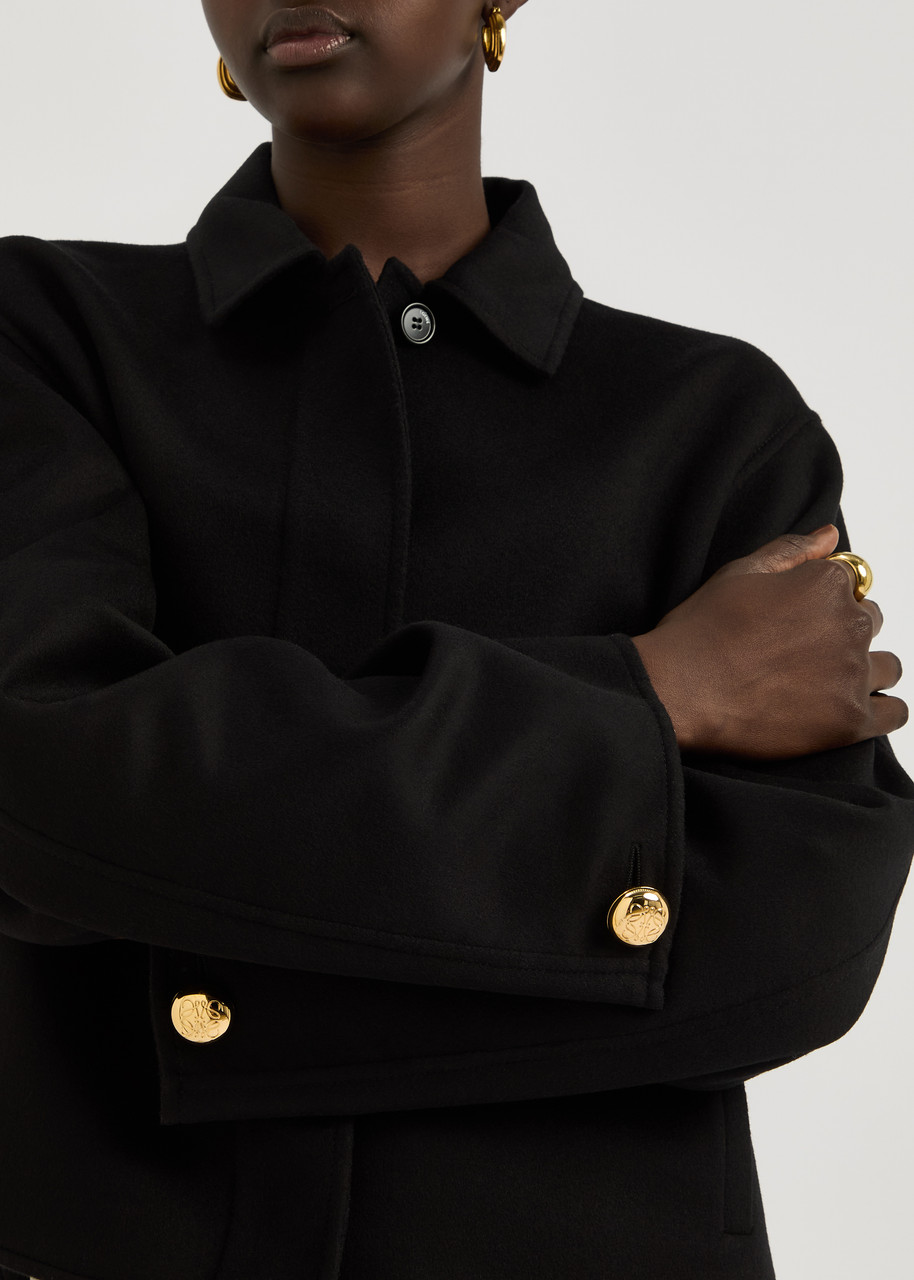 LOEWE Wool and cashmere-blend jacket | Harvey Nichols