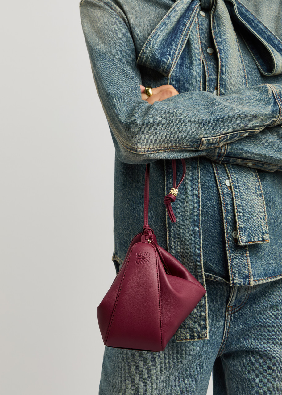 LOEWE Hammock Hobo mini leather shoulder bag Harvey Nichols