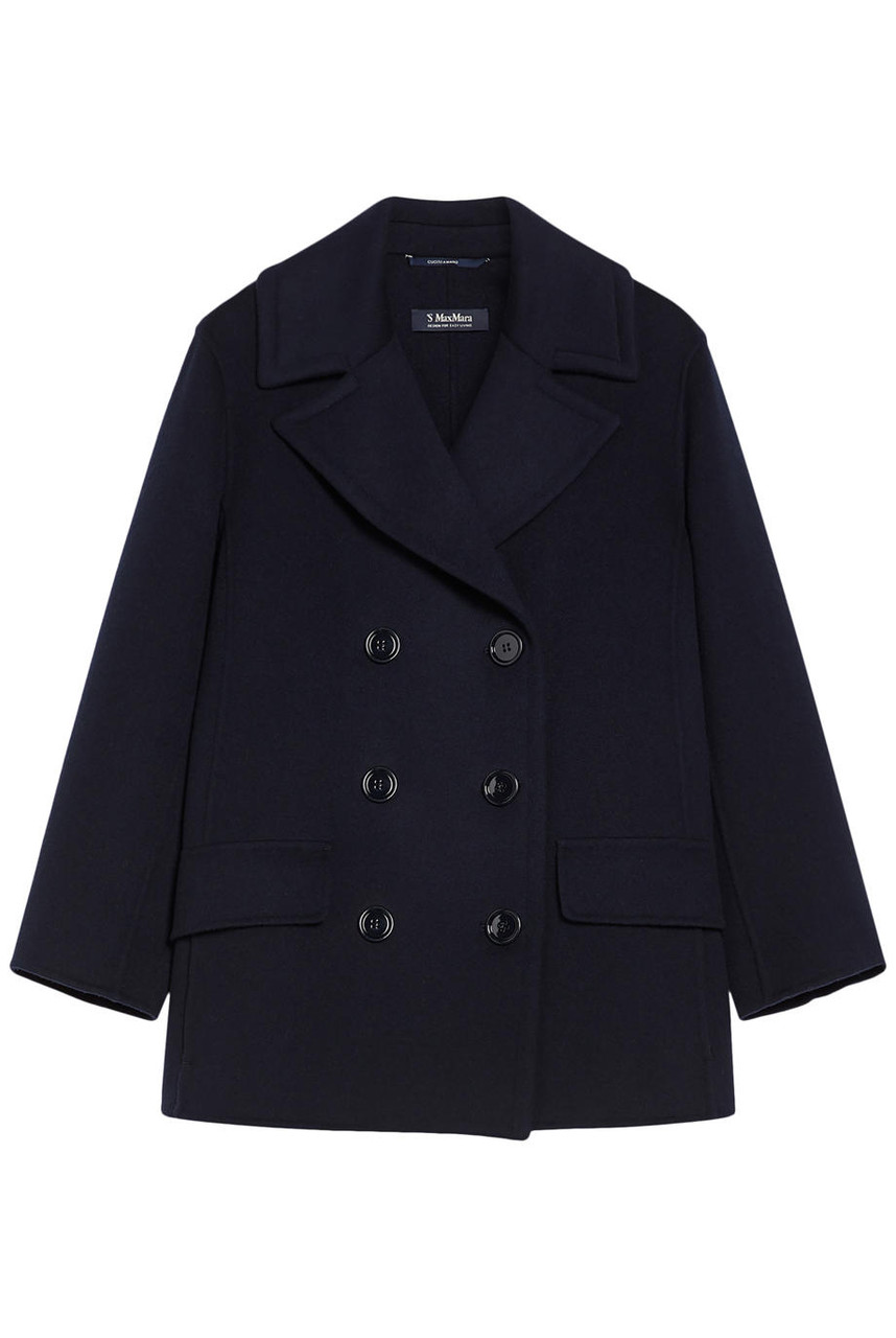 MAX MARA Wool pea coat | Harvey Nichols MAX MARA Wool pea coat | Harvey Nichols