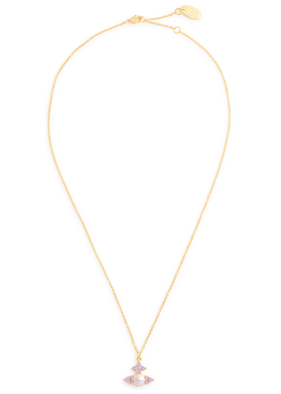 VIVIENNE WESTWOOD Feodora orb-embellished necklace Harvey Nichols