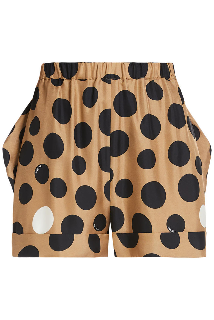 ショートパンツ S Max Mara METELLO - Printed silk fluid short trousers MAX MARA Printed silk shorts | Harvey Nichols