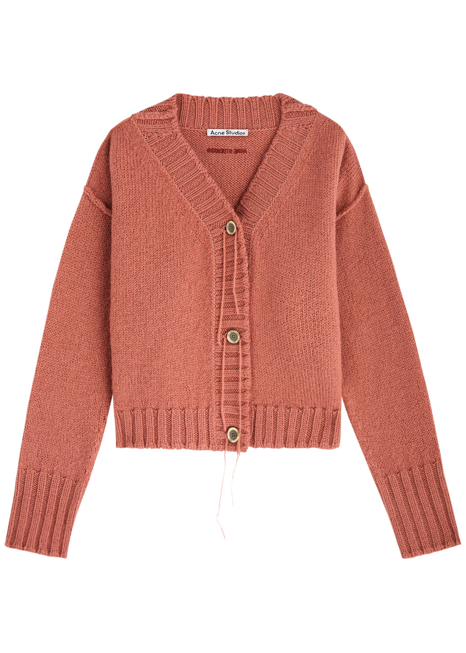 ACNE STUDIOS Krypton wool cardigan | Harvey Nichols