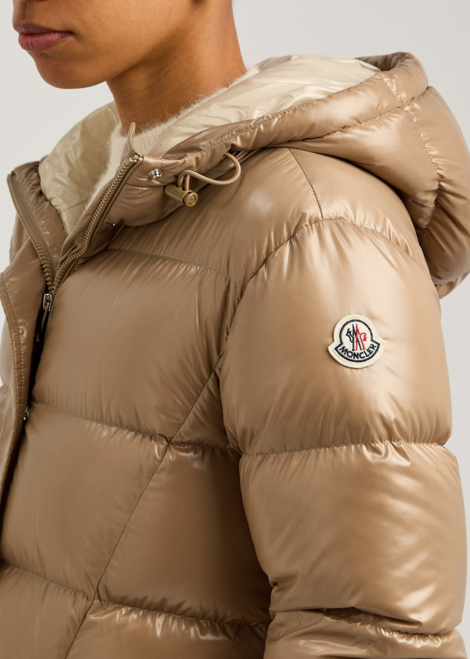 MONCLER Bellevue quilted nylon coat | Harvey Nichols