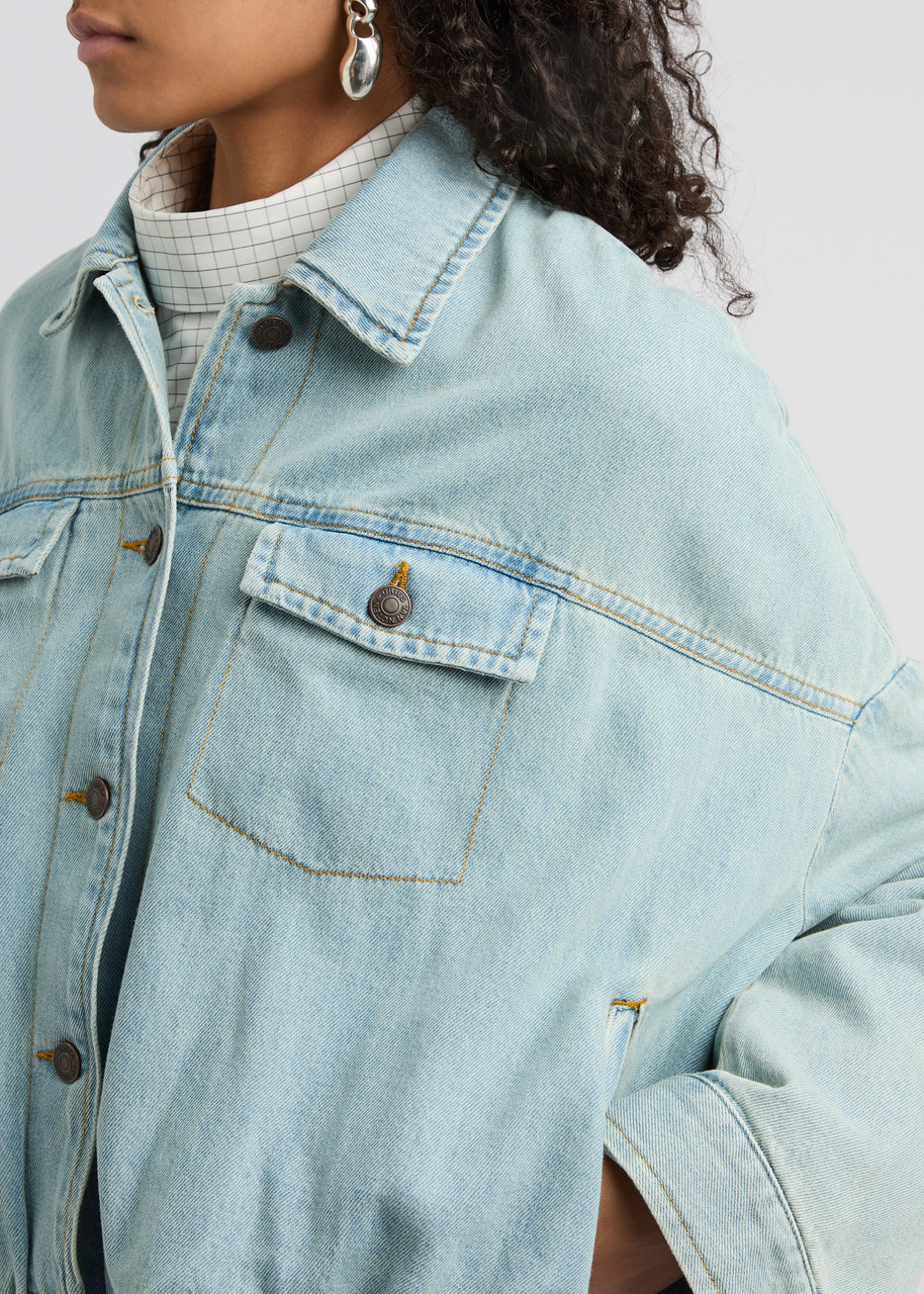 ジャケット DRIES VAN NOTEN | VESTO ICE BLUE DENIM JACKET DRIES VAN NOTEN Vesto denim jacket | Harvey Nichols