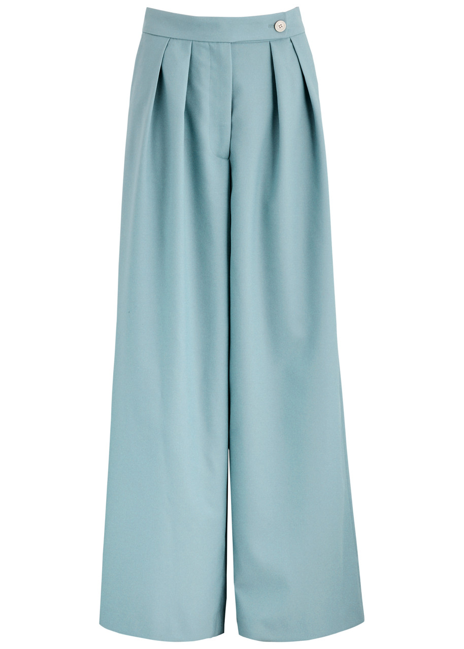 パンツ DRIES VAN NOTEN PAMPLONA WIDE-LEG WOOL TROUSERS DRIES VAN NOTEN Pamplona wide-leg wool trousers | Harvey Nichols