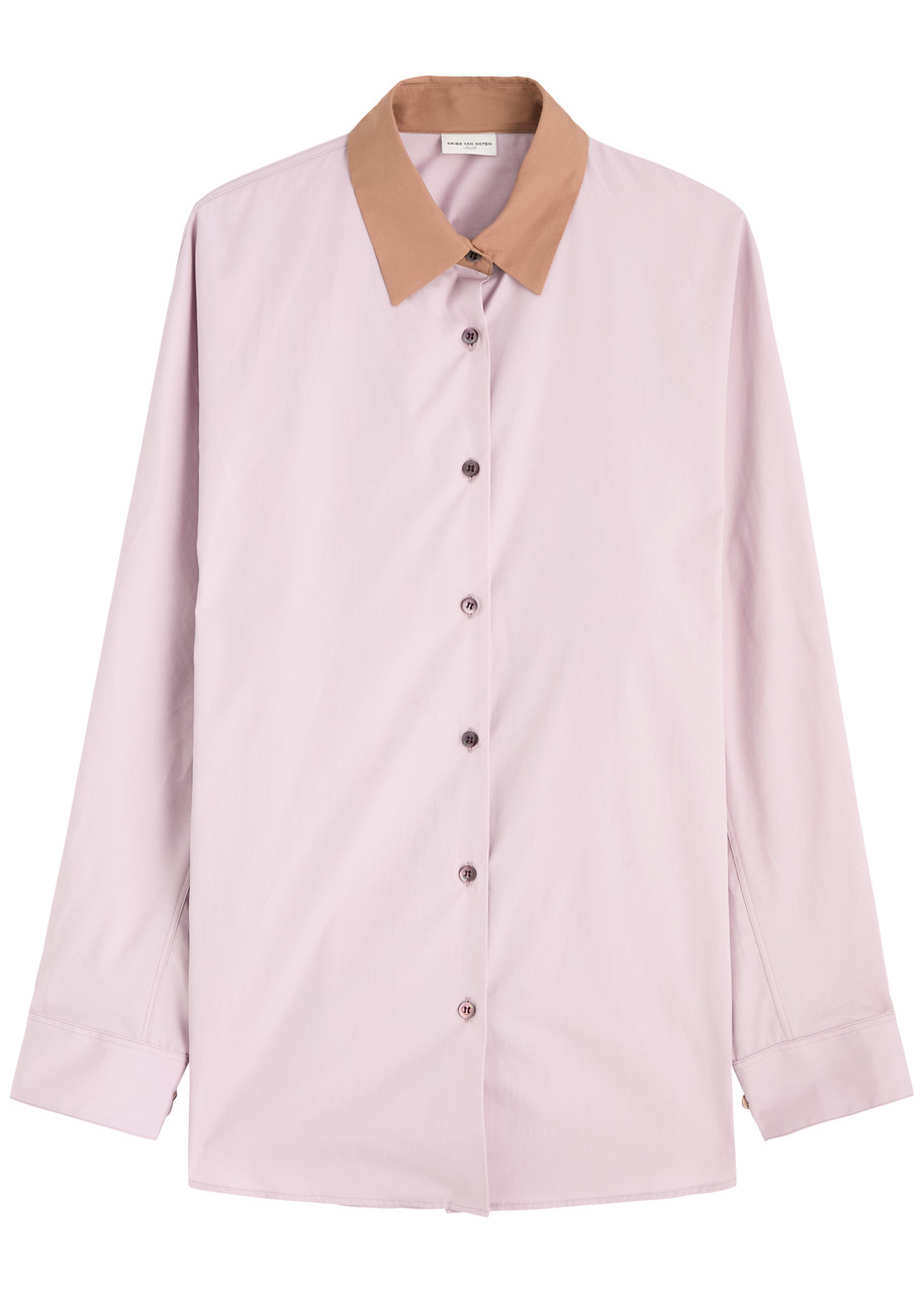 【DRIES VAN NOTEN】Blouse DRIES VAN NOTEN Casio cotton-poplin shirt | Harvey Nichols