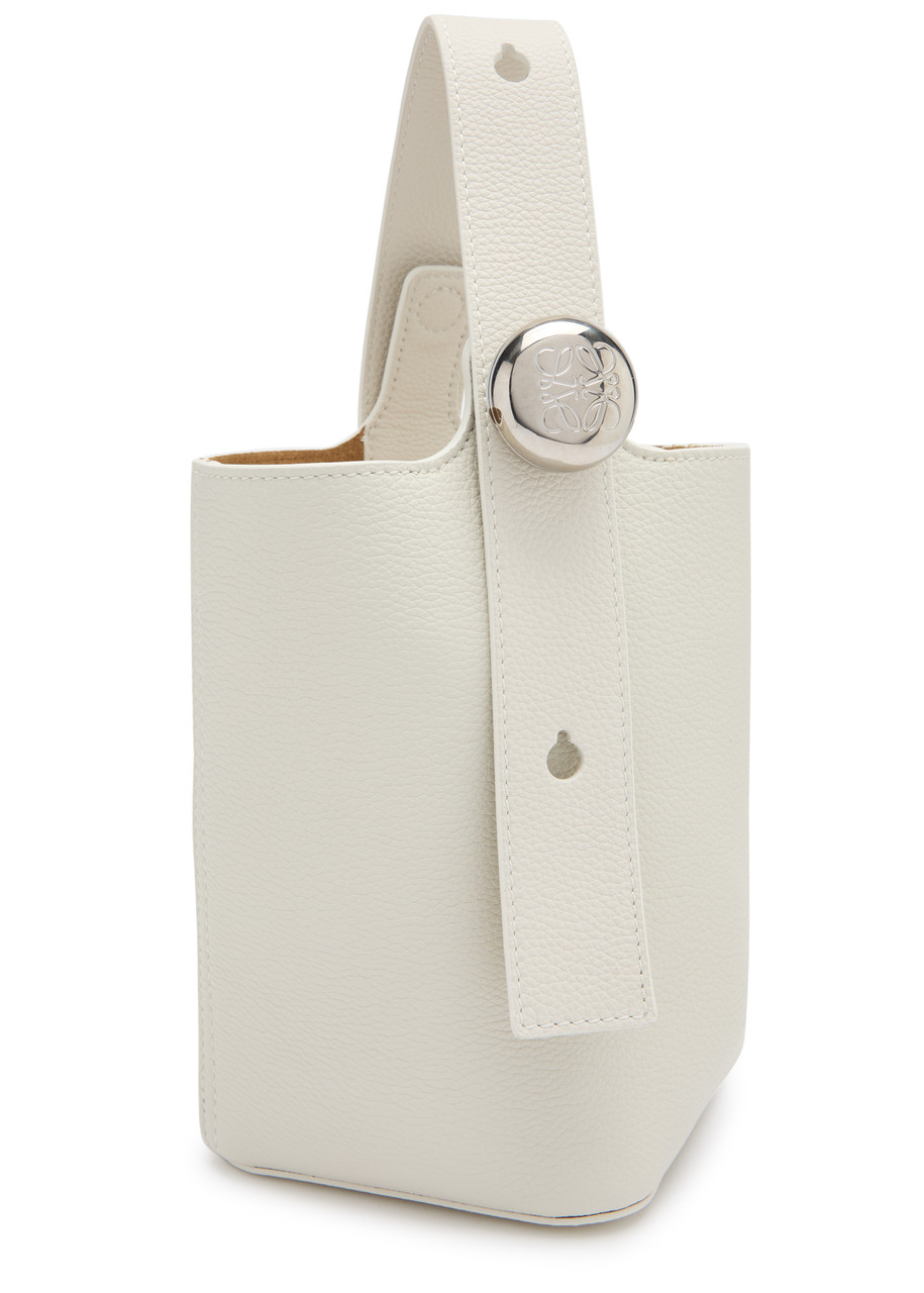 LOEWE Pebble mini leather bucket bag | Harvey Nichols