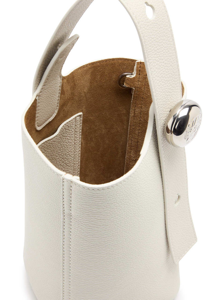 LOEWE Pebble mini leather bucket bag | Harvey Nichols