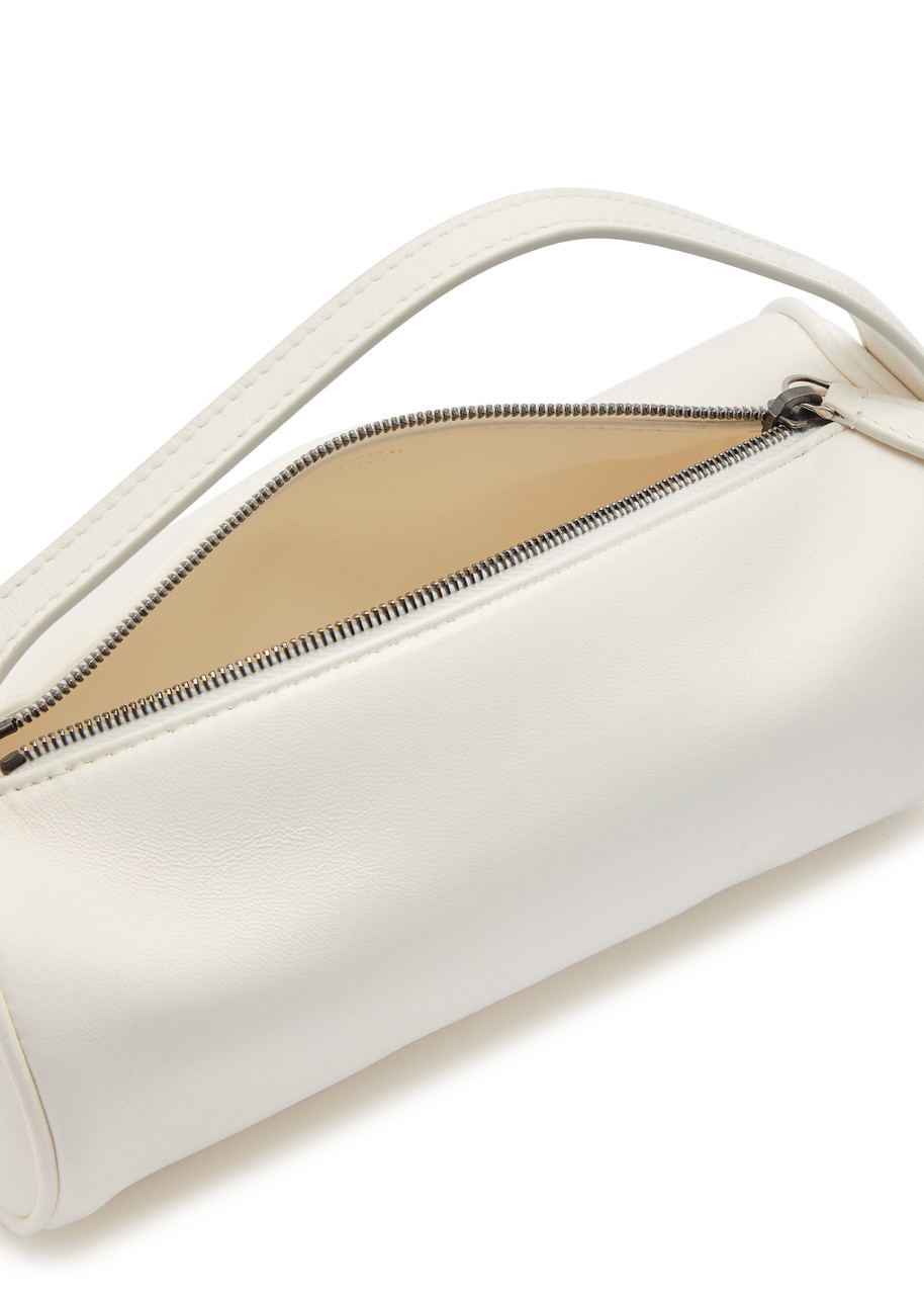 THE ROW Round 90's leather top handle bag | Harvey Nichols