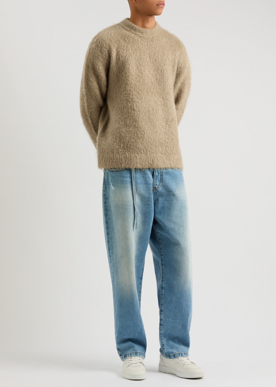 ACNE STUDIOS Brushed-knit jumper | Harvey Nichols